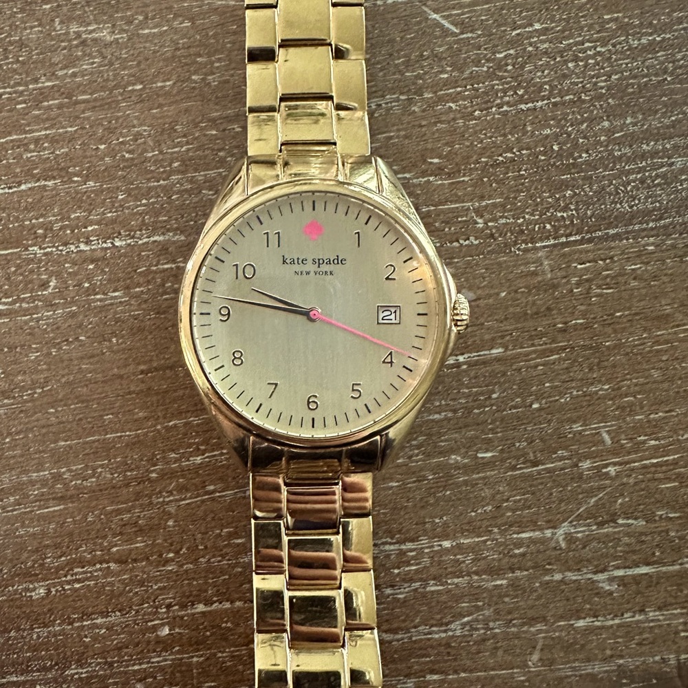 Gold Kate Spade Watch